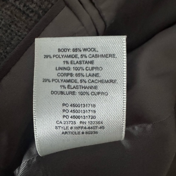 Aritzia Wilfred Herringbone Wool Blazer - Picture 6 of 7